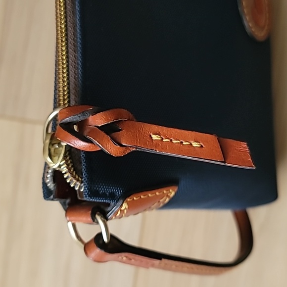 Dooney & Bourke Navy Nylon pouchette crossbody bag - Picture 11 of 16